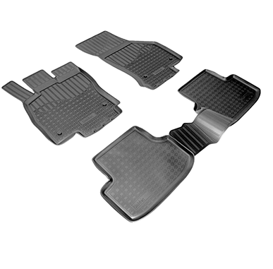 Covorase auto cauciuc, dedicate, Seat Leon 5F1 2012 >