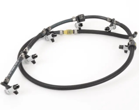 Furtun supracurgere combustibil, rampa retur injectoare, BMW, 13537799869