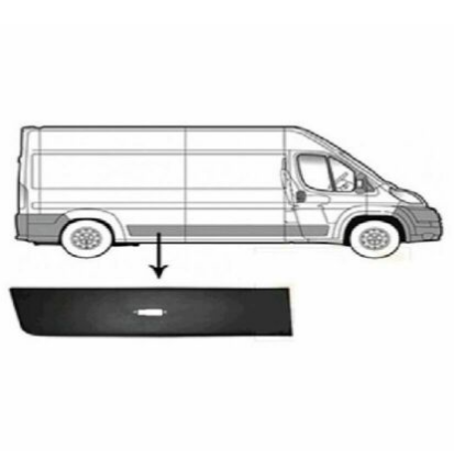 Bandou panou spate dreapta in fata rotii, Ducato, Jumper, Boxer, 735438349