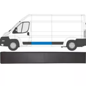 Bandou panou lateral mijloc stanga , Ducato, Jumper, Boxer, 735422921