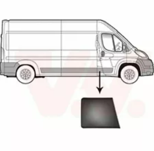 Bandou panou stalp dreapta in spatele usii fata, Ducato, Jumper, Boxer, 735422945