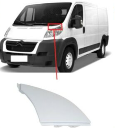 Ornament stanga far, superior, Ducato, Jumper, Boxer, 7810.R3