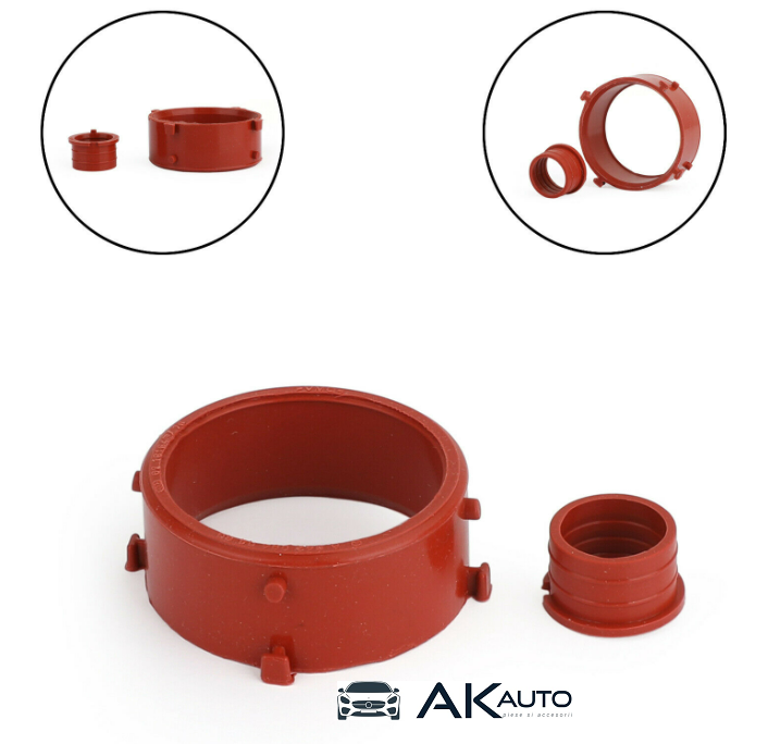 Set garnituri, senzor aer conducta epurator + garnitura turbocolector (pini in linie), Mercedes ML W164, ML W166